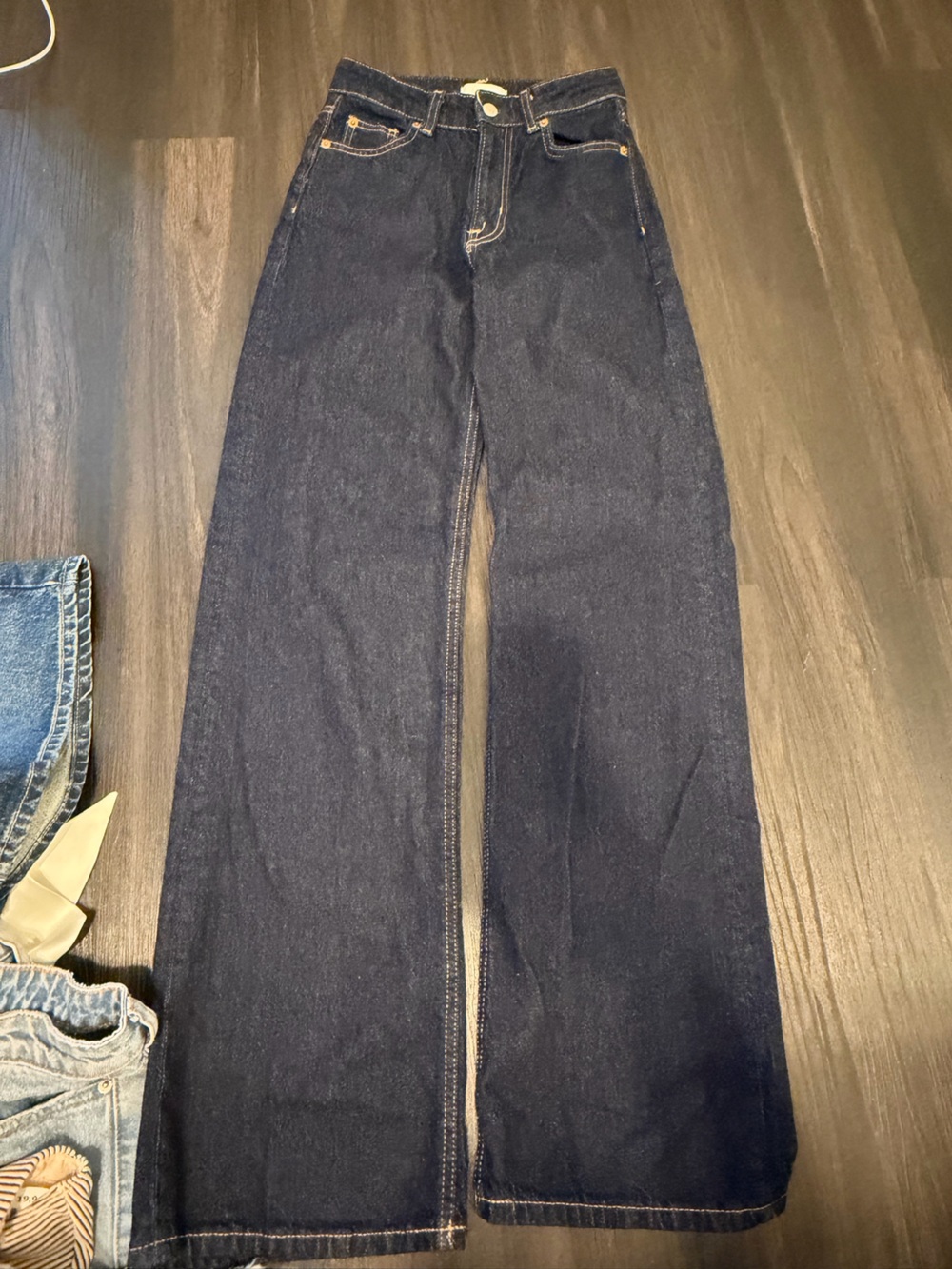 Women’s Dark Blue straight leg Jeans